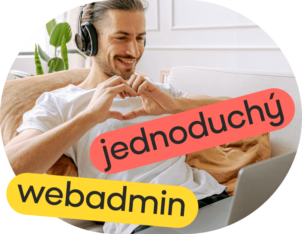 Spokojený klient Active24 s jednoduchým WebAdminem